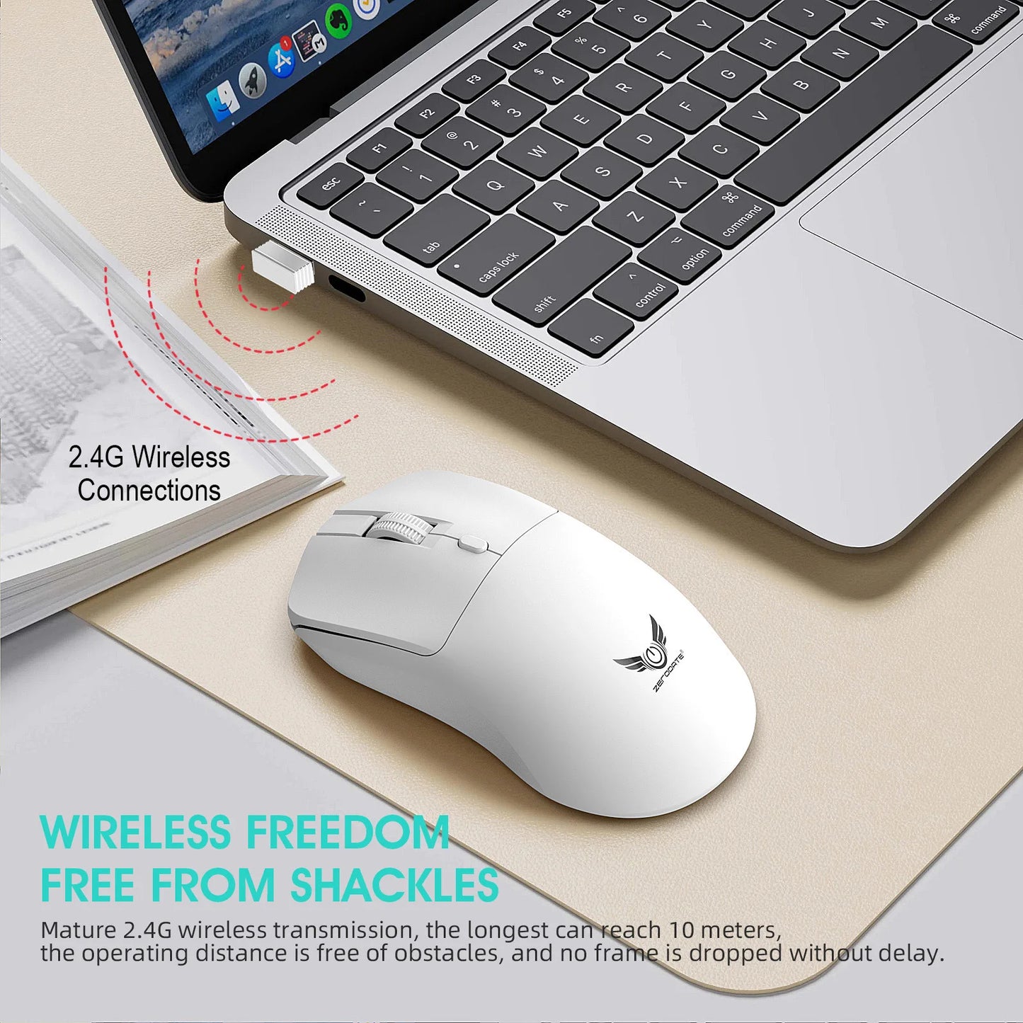 Wireless 2.4G Bluetooth Mouse