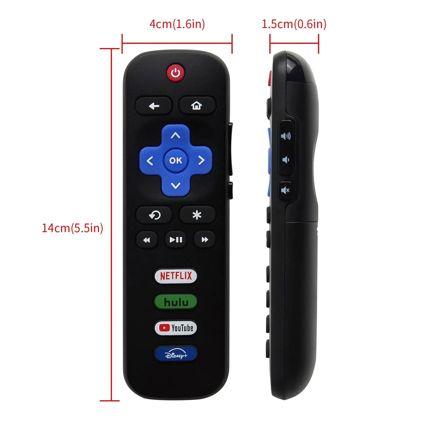 Replacement Roku TV Remote Control