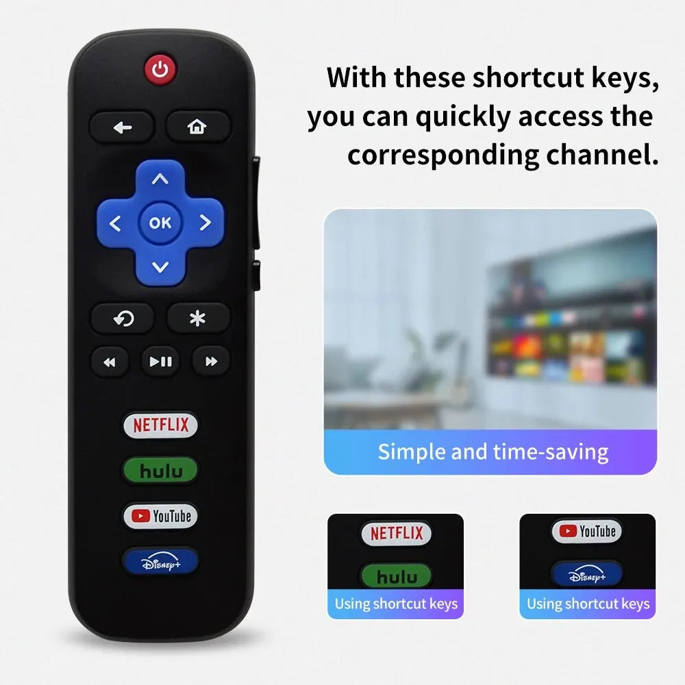 Replacement Roku TV Remote Control