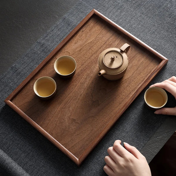 Chic Bamboo Serving Tray