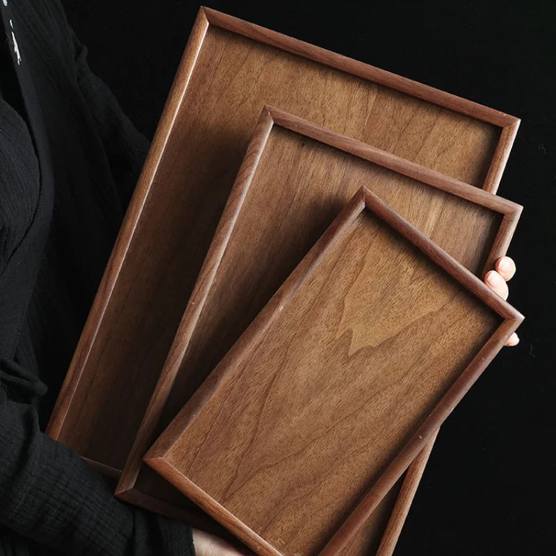 Chic Bamboo Serving Tray