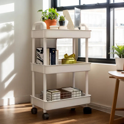 Slim Rolling Storage Cart