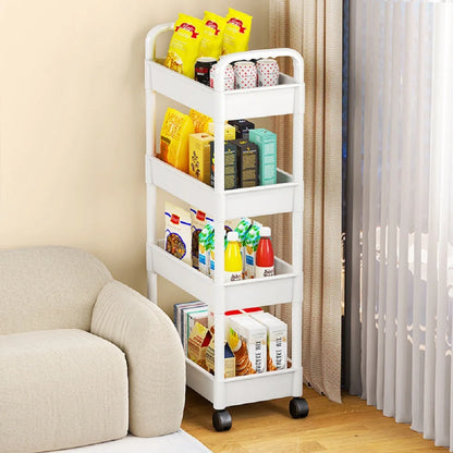 Slim Rolling Storage Cart