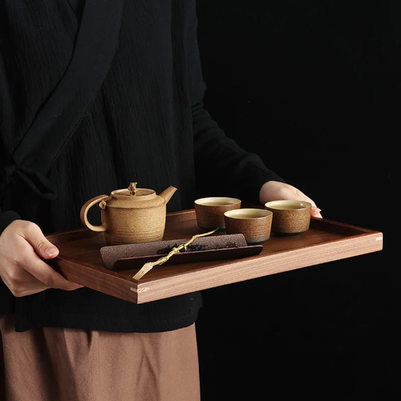 Chic Bamboo Serving Tray